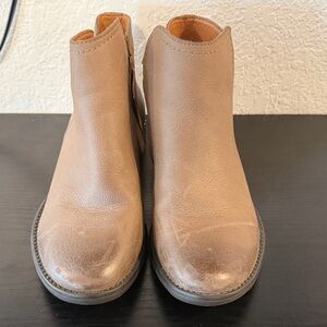 Bussola Light Brown Ankle Booties